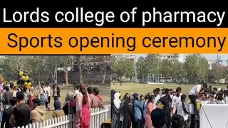 #Lord's college of pharmacy support opening ceremony #lords support's Gala