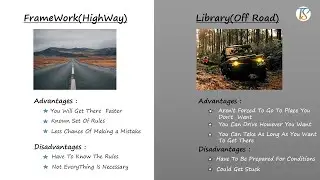 Difference Between FrameWork and Library