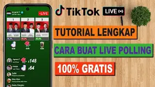Cara Membuat Polling di Live TikTok 100% Gratis