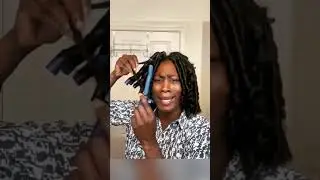 Flexi Rods on Natural Hair