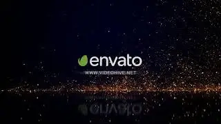 Gold Glitters Logo Reveal | After Effects Logo Stings - Envato elements