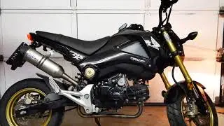 Honda Grom MSX 125 Full Leo Vince Exhaust + K&N Filter