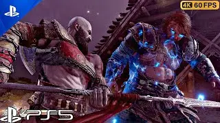 God of War 5 Ragnarok - THOR Vs Kratos Boss Fight & Death Scene (4K 60FPS) PS5 | Wheels To Win
