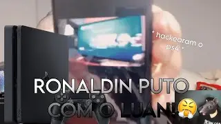 LUANGAMEPLAY REAGINDO AO CLIPE DELE COM O RONALDINHO PUTO POR CAUSA DO PS4