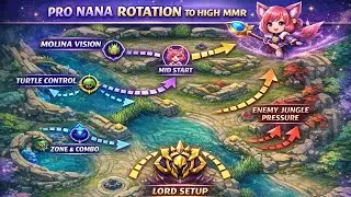 Top 1% Nana Rotation – Objective Control Guide | PRO NANA ROTATION – How to Secure (High MMR Guide)