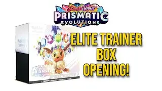 Prismatic Evolutions Elite Trainer Box (ETB) Opening