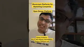 Open Bazaar - Blockchain Platforms for Marketing Companies - Sell Globally without intermediary