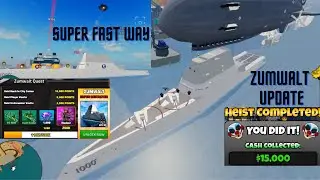 Military Tycoon Zumwalt Update in Military Tycoon Roblox ( Destroyer )