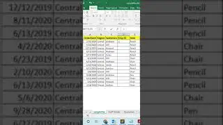 #Shorts #VLOOKUP How to get values based on a match in Excel with Vlookup