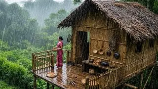 This is Himalayan Village || During the Heavy Rainy Season |Daily Activities People in Village Life
