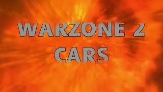 Warzone 2 cars - built tough (verified by the soldiers we hit) 