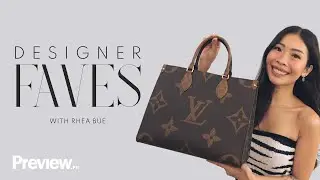 Rhea Bue Shares Her Top 5 Designer Items | Designer Favorites | PREVIEW