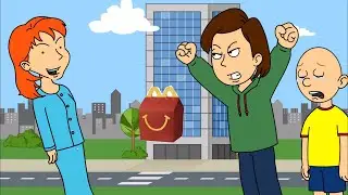 Rosie Throws Caillou's Happy Meal Out The Window/Grounded