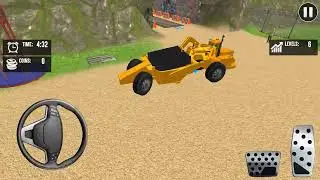Direksiyonlu Kamyon Kepçe Inşaat Simülatör oyunu - Construction Simulator 3D - Android Gameplay