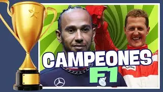 Todos los campeones de la F1 (1950-2023)