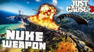 Just Cause 3 Biggest Explosion - Nuke (M488 Weapon)