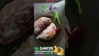 See What Happens When We Combine the Best Doughnut🍩 😎 in the World With an AI Dancer 💃