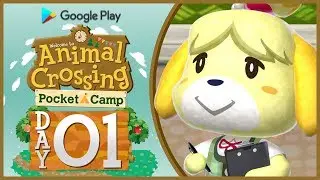 Animal Crossing Pocket Camp: Part 1 | Let's Build A Campsite! [🔴LIVE Gameplay]