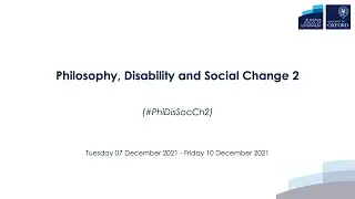 Havi Carel - Vulnerabilised persons in disability and illness