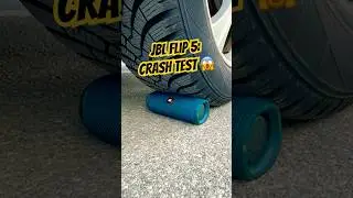 JBL Flip 5 Under Car Wheel 🛞💥