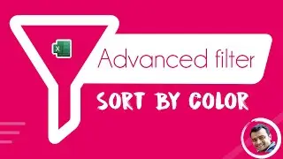 Advance Feature of Advanced Filter_Sort and Filter by Color_Advanced Sort and Filter