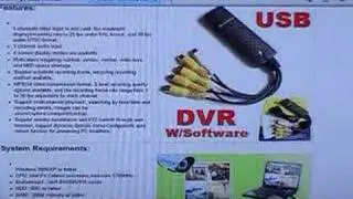 USB  DVR 4 ch.