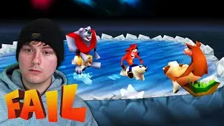 Playing Crash Bash Until I Fail