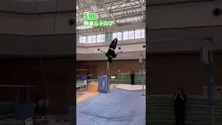 #チャレンジ #体操競技 #tricking #体操選手 #体操教室 #acrobatics #体操