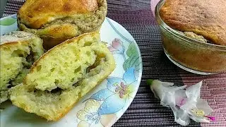 CHEESE Banana Cupcakes 🍌. Minimum of products. Fast and easy.
