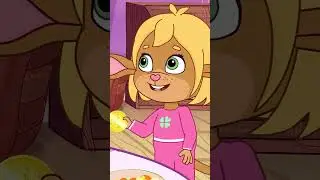 ☕Breakfast time with Zabezoo🥐🍰 #shorts #shortsfeed #cartoonsforkids #funnyanimals #cartoon