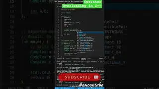 Operator Overloading in C++| Malayalam | #coding #cpp #overload #programming