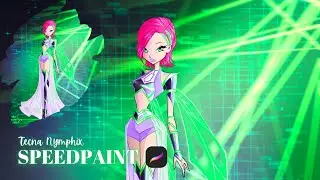 Tecna Nymphix | procreate speedpaint