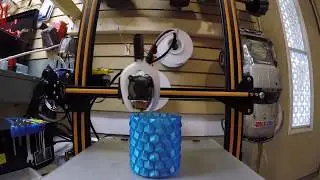 3d printed vase GEM PLA CR-10