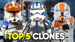 TOP 5 LEGO STAR WARS CUSTOM CLONE TROOPERS