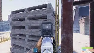 Rust That’s a nasty peek through the pallets 😂😂
