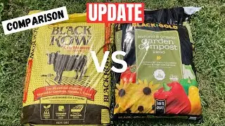Black Kow VS Black Gold Compost Comparison UPDATE