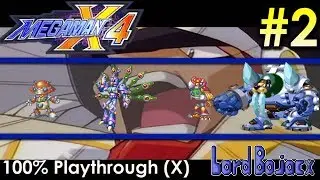 Part 2 - Colonel's Challenge & Sigma Mavericks (100% Playthrough X) | Mega Man X4 (PSX)