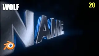 Intro Templates #20 Blender + Free Download