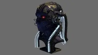 Blender Robot-Head