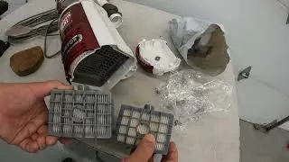 How to replace the filters Shark NV450 vacuum cleaner