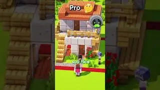 Noob VS Pro VS Hacker House Builds in Minecraft!