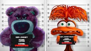 Se os VILÕES da DISNEY Fossem Presos Por Seus CRIMES!