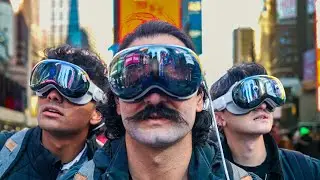 3 Apple Vision Pros in NYC (real life test)