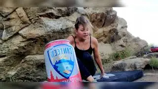 Bouldering and Climbing are the definition of "dust yourself off and try again". #CANTEENspirits