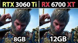RTX 3060 Ti OR RX 6700 XT: Test in 10 Games (1080p)