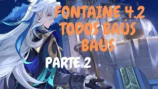 FONTAINE 4.2 Todos Baús ,Seelie,Desafio de Tempo Parte 2 (Genshin Impact)