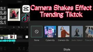 Tiktok New Trending Photo Video Editing Tutorial || CapCut Trending Camera Shake Editing With Me