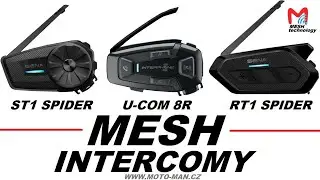 MESH Komunikátory SENA A INTERPHONE