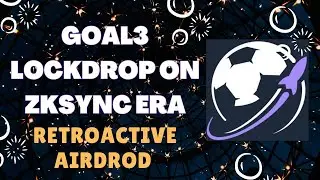 Goal3 Lockdrop| Earn $Goal3| Retroactive Airdrop| Do This Now 