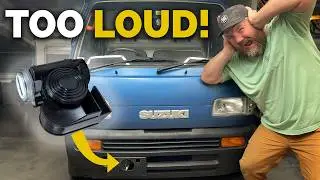 I Installed a Loud Airhorn on my Japanese Mini Truck